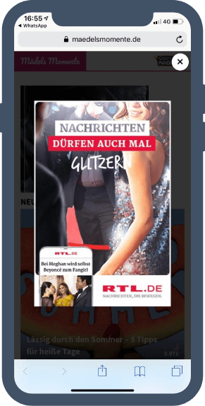 Imagekampagne für RTL